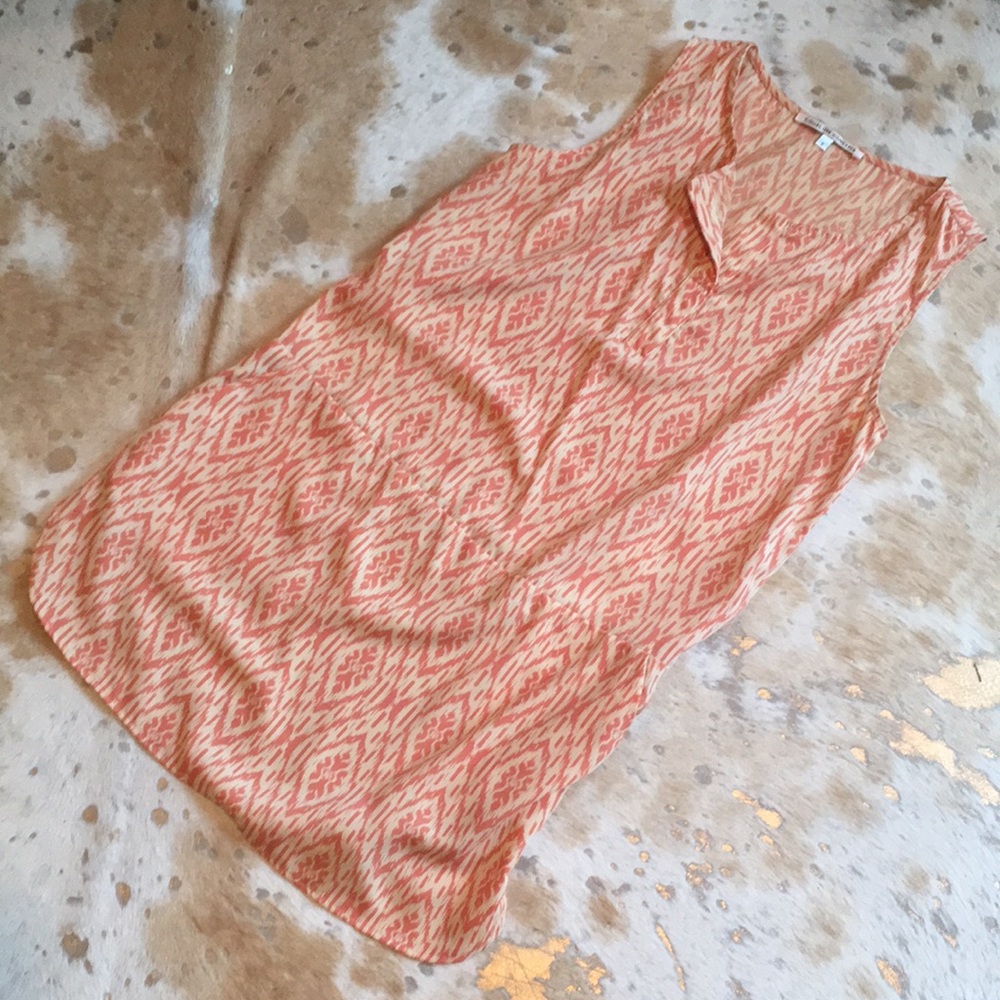 Cute coral mini dress